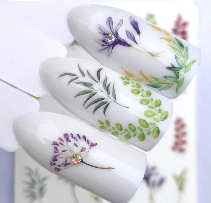 Водні наклейки на нігті Nail Perfect Water Stickers YZW-3100