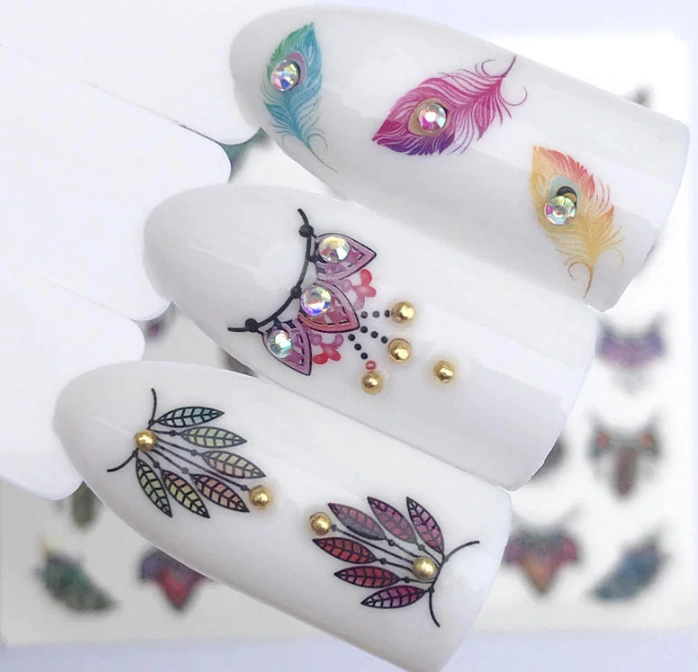 Водні наклейки на нігті Nail Perfect Water Stickers YZW-3115