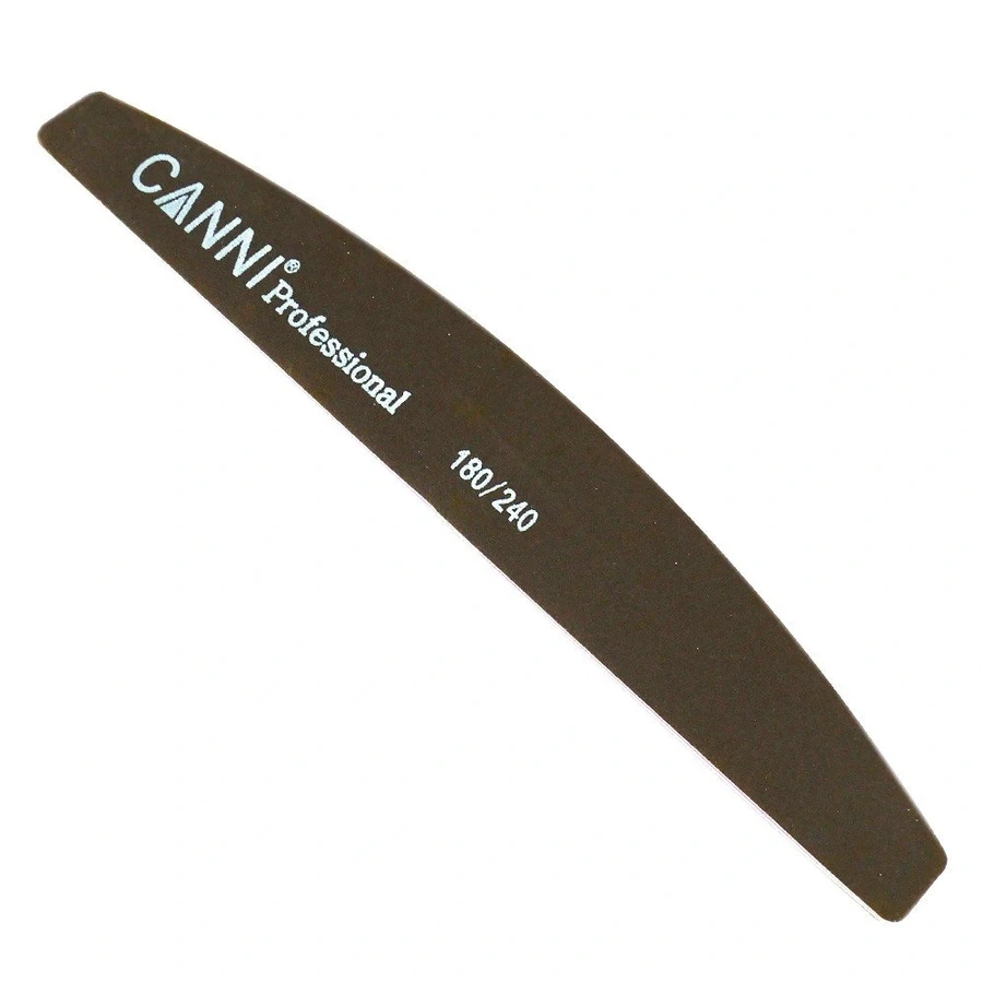 Пилка для натуральних нігтів Canni Disinfectable Nail File 180/240 грит дезінфікуюча