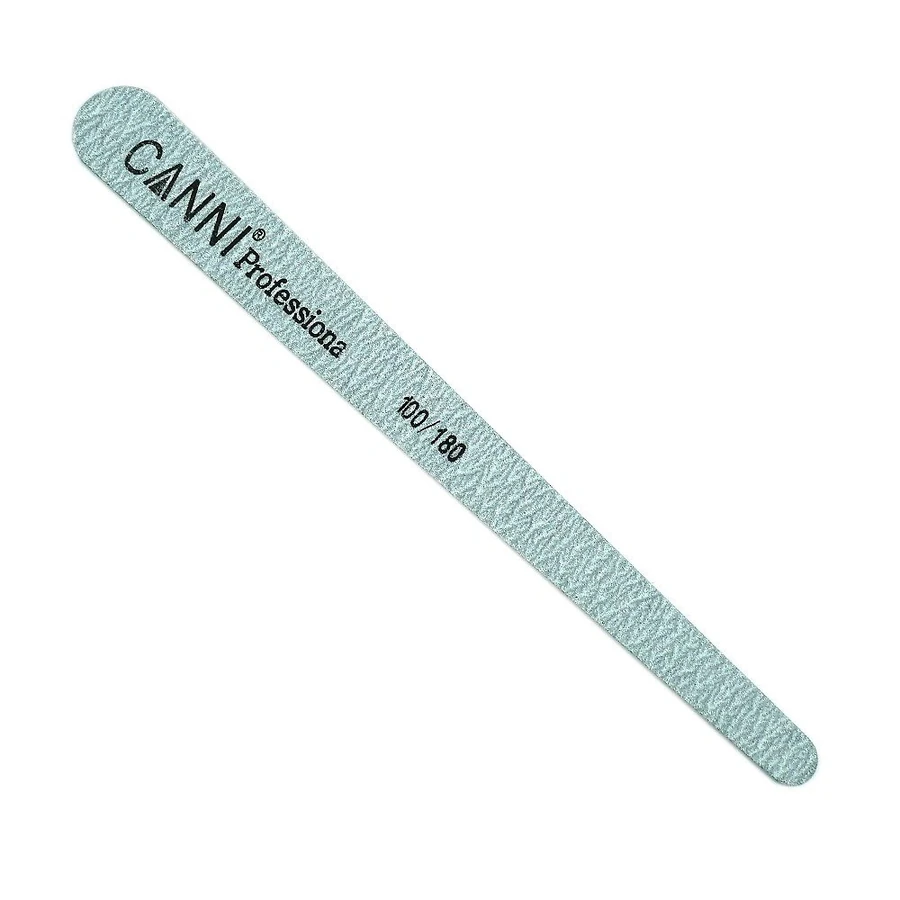 Пилка для нігтів крапелька Canni Nail files droplet 100/180 грит 1 шт