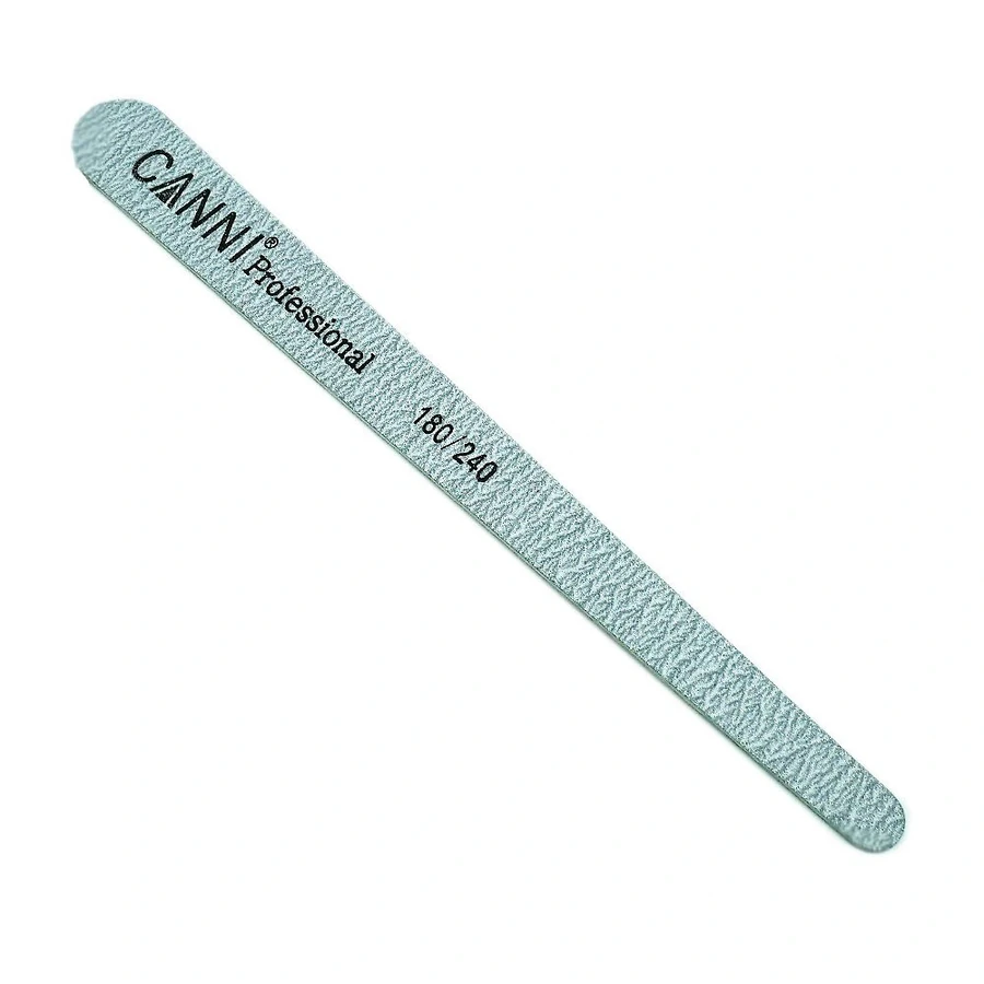 Пилка для нігтів крапелька Canni Nail files droplet 180/240 грит 1 шт