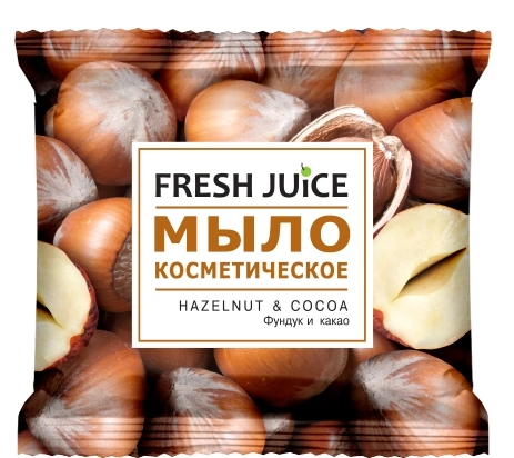 Мило косметичне Fresh Juice Мило косметичне Фундук та какао 75 г