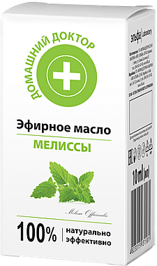 Ефірна олія Мелісса Домашний Доктор (The Doctor) Ефірна олія Мелісса 10 мл