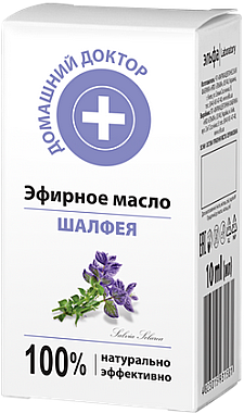 Ефірна олія Шалфея Домашний Доктор (The Doctor) Ефірна олія Шалфея 10 мл