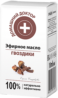 Ефірна олія Гвоздика Домашний Доктор (The Doctor) Ефірна олія Гвоздика 10 мл