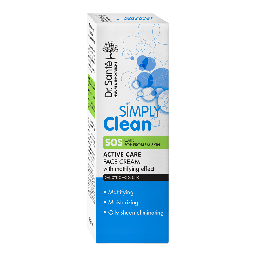 Dr.Sante Simply Clean SOS Active Care Face Cream 50 мл