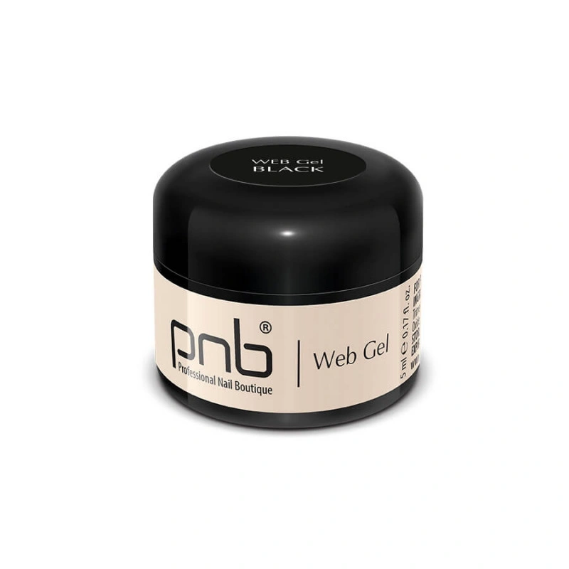 Гель-павутинка PNB UV/LED Web Gel Black чорний 5 мл