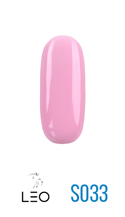 Гель-лак Leo Gel-polish Seasons 033 холодний рожевий, емаль 9 мл