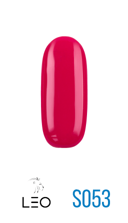 Гель-лак Leo Gel-polish Seasons 053 розоао-червоний, емаль 9 мл