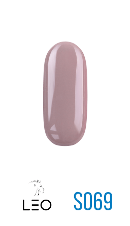Гель-лак Leo Gel-polish Seasons 069 сіро-бузковий, емаль 9 мл
