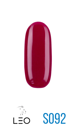 Гель-лак Leo Gel-polish Seasons 092 бордо, емаль 9 мл