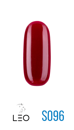 Гель-лак Leo Gel-polish Seasons 096 вишневий, емаль 9 мл