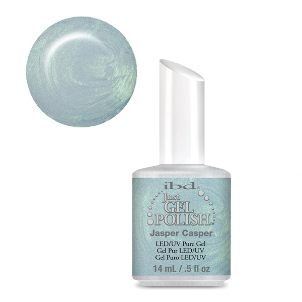 Гель-лак Джаспер Каспер IBD Just Gel Polish Jasper Casper сіро-зелений, перламутровий 14 мл