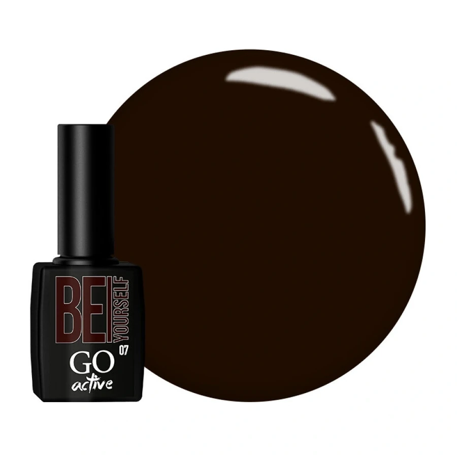 Гель-лак GO Active Gel Polish 007 шоколад, емаль 10 мл