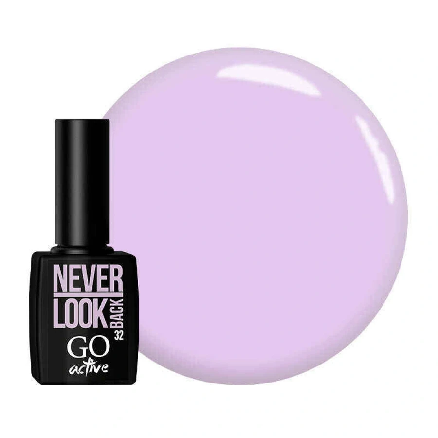 Гель-лак GO Active Gel Polish 032 бузковий попіл, емаль 10 мл