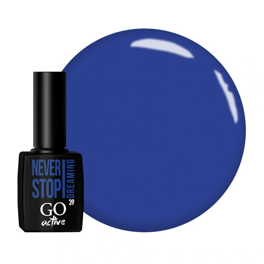 Гель-лак GO Active Gel Polish 039 синій, емаль 10 мл