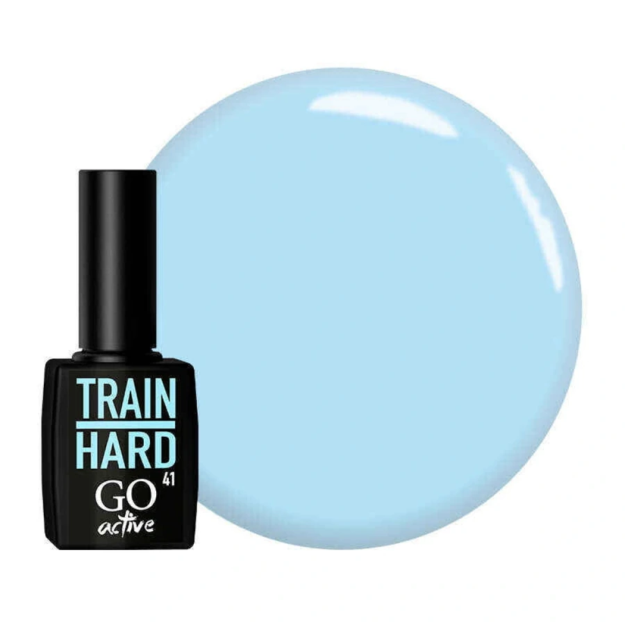 Гель-лак GO Active Gel Polish 041 м`який блакитний, емаль 10 мл