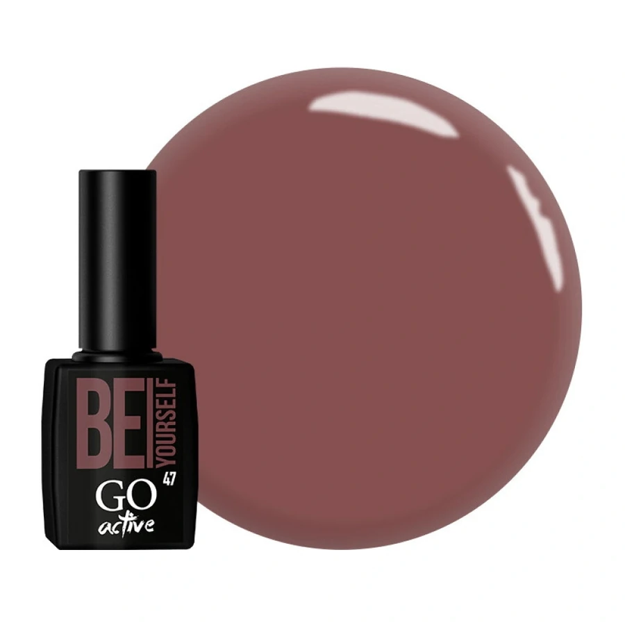 Гель-лак GO Active Gel Polish 047 кавова троянда, емаль 10 мл