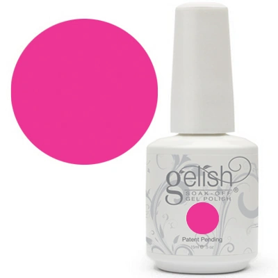Гель-лак Harmony Gelish Make You Blink Pink яскравий неоново-рожевий, емаль 15 мл