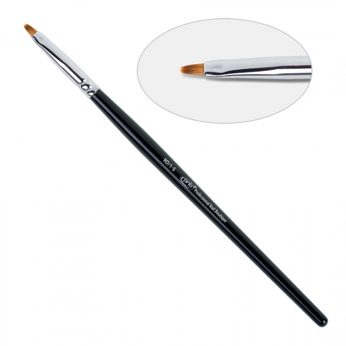 Пензлик для дизайну овальний PNB 9 D Brush For Design Round 1-s нейлон