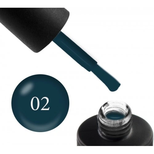 Гель-лак Couture Colour Gel-Polish Limited Edition 02 північно-синій, емаль 9 мл