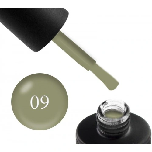 Гель-лак Couture Colour Gel-Polish Limited Edition 09 оливковий, емаль 9 мл