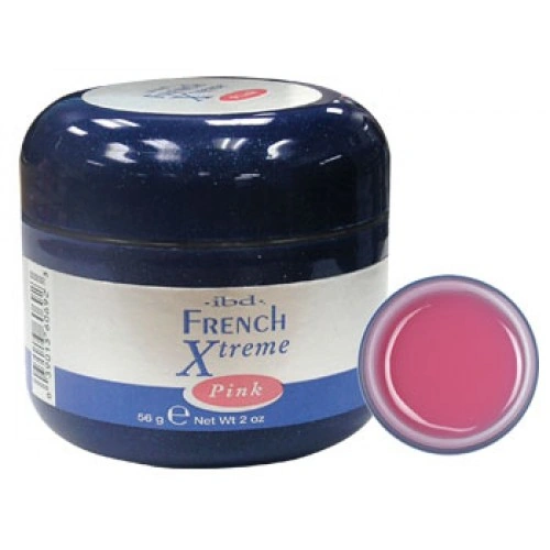 Яскраво-рожевий конструюючий гель IBD French Xtreme Builder Gel Pink 56 г