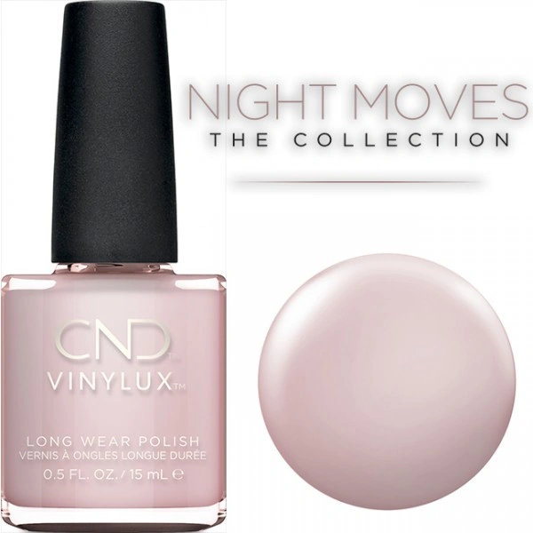 Лак CND Vinylux 289 Soiree Strut блідо-рожевий, із шиммером 15 мл