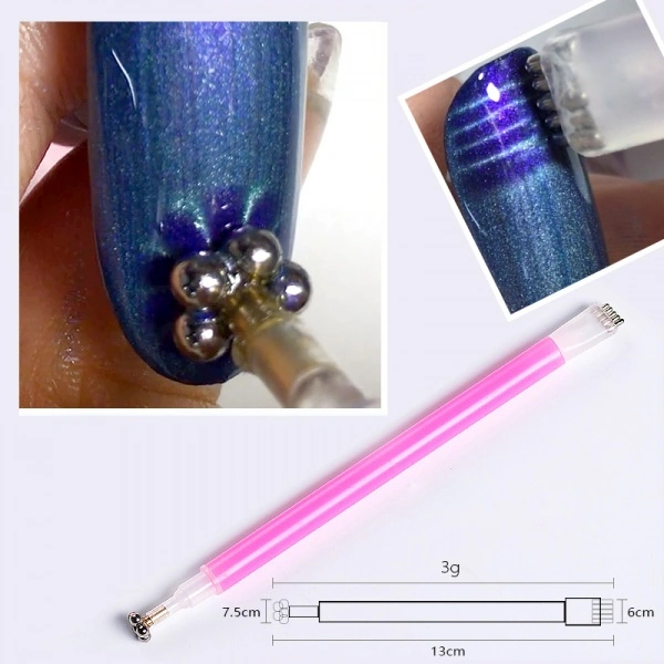 Мульти магніт для гель-лаку 3D Flame Cat Eye Canni Multi Magnet 3D Flame Cat Eye