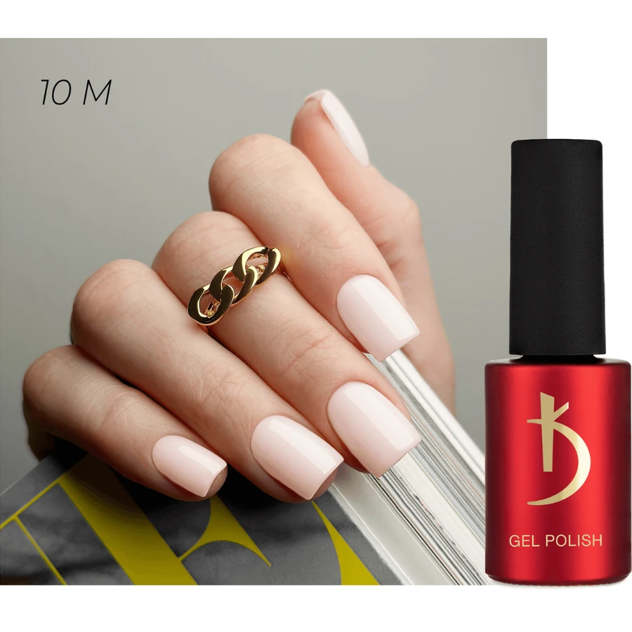 Гель-лак Kodi Gel Polish M10 холодний беж, емаль 12 мл