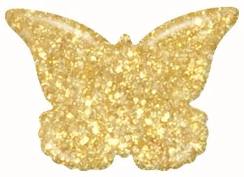 Гель-лак EzFlow TruGel Goldie-Luxe жовтий із золотими блискітками 14 мл