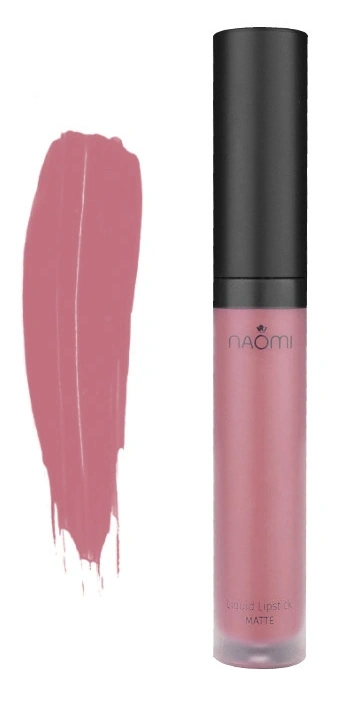 Рідка матова помада Naomi Liquid Lipstick Matte Avenues малиново-рожева 6 мл