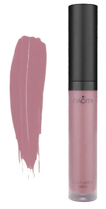 Рідка матова помада Naomi Liquid Lipstick Matte Bright and Famous лилово-рожева 6 мл