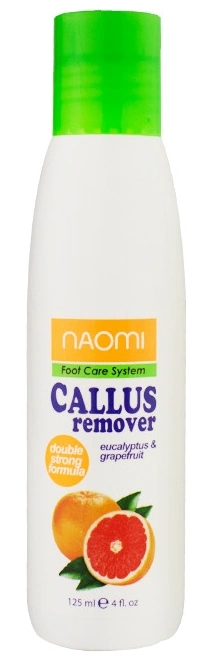 Кислотний пілінг для педикюру Naomi Callus Remover Double Strong Formula Eucalyptus & Grapefruit Евкаліпт та грейпфрут 125 мл