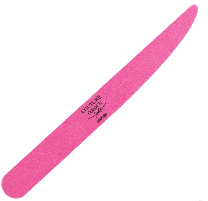 Пилка-ніж Couture Colour Nail File 180/180 грит біла/рожева