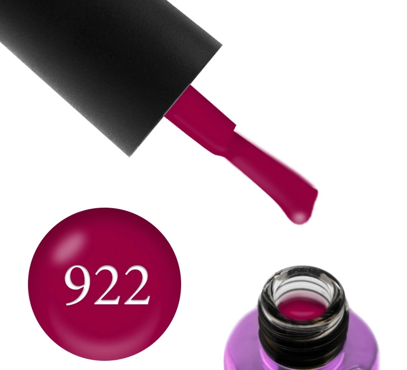 Гель-лак FOX Gel-Polish Masha Create Pigment 922 малінова фуксія, емаль 6 мл