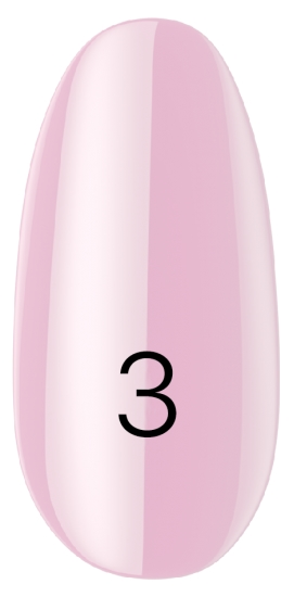 Лак Kodi Nail Polish №003 рожево-ліловий, емаль 15 мл