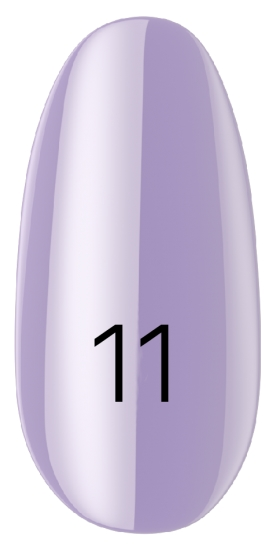 Лак Kodi Nail Polish №011 пастельний бузковий, емаль 15 мл