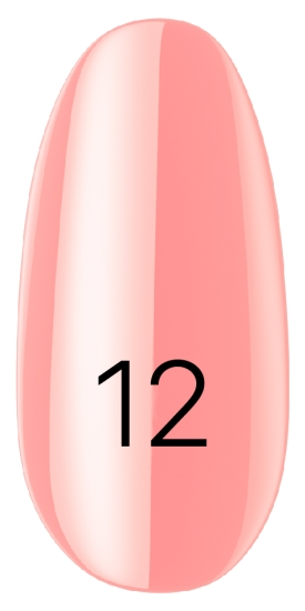 Лак Kodi Nail Polish №012 молочно-рожевий, емаль 15 мл