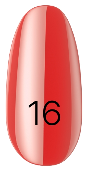 Лак Kodi Nail Polish №016 темно-малиновий, емаль 15 мл
