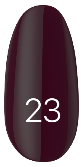 Лак Kodi Nail Polish №023 баклажановий, емаль 15 мл