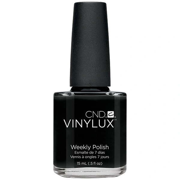 Лак CND VINYLUX 105 Black Pool чорний, емаль 15 мл