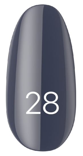 Лак Kodi Nail Polish №028 сливовий, емаль 15 мл