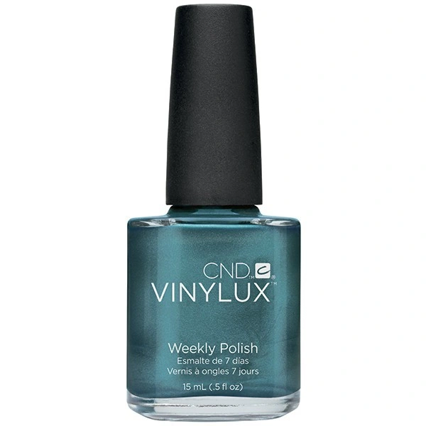 Лак CND VINYLUX 109 Daring Escape сіро-блакитний, шиммер 15 мл