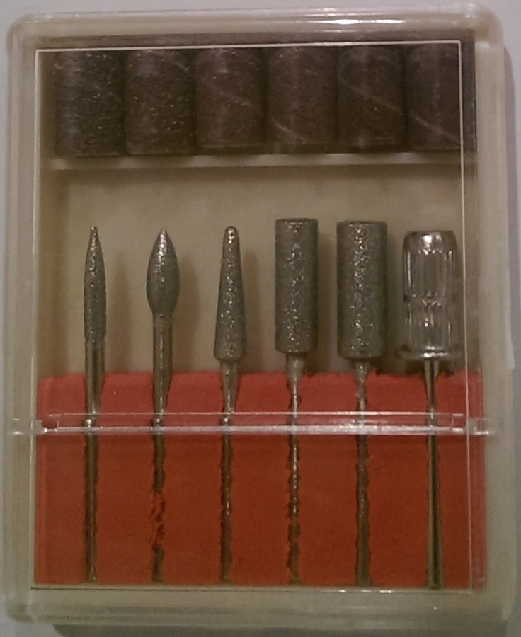 Набір металевих насадок для фрезера YRE Metal Nozzles 6 in 1