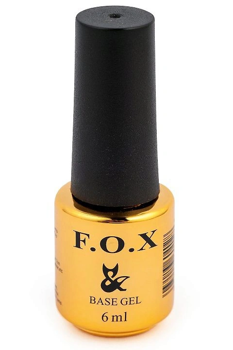 Базове каучукове покриття для гель-лаку FOX Base Rubber 3D 6 мл