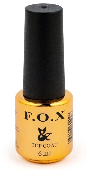 Закріплювач без липкого шару FOX Top Rubber No Wipe 6 мл