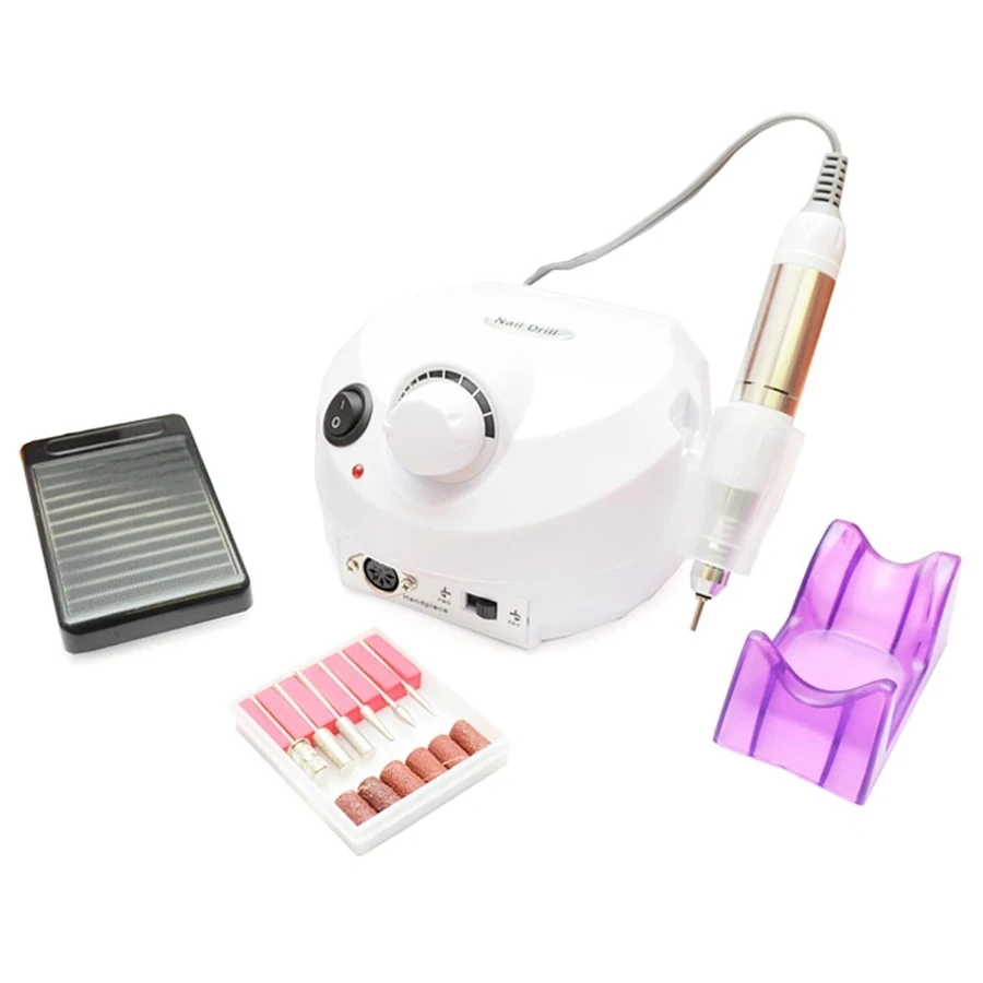 Фрезер для манікюру та педикюру Nail Perfect Nail Drill ZS-601 White Professional