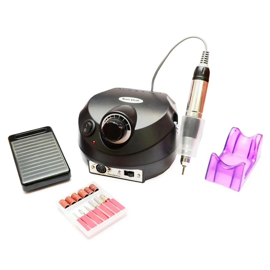 Фрезер для манікюру та педикюру Nail Perfect Nail Drill ZS-601 Black Professional