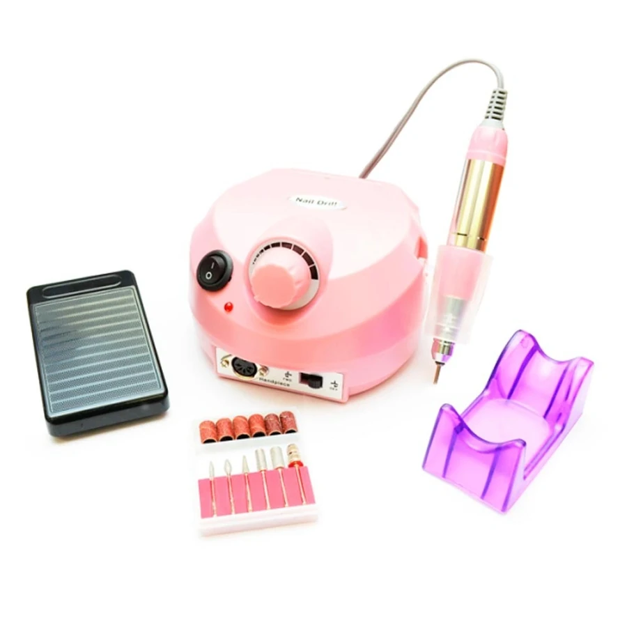Фрезер для манікюру та педикюру Nail Perfect Nail Drill ZS-601 Pink Professional